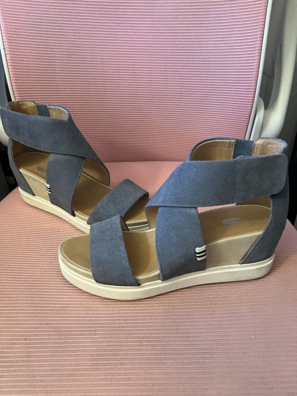Dr. Scholl’s Collection Wedge Sandals – Velcro Strap